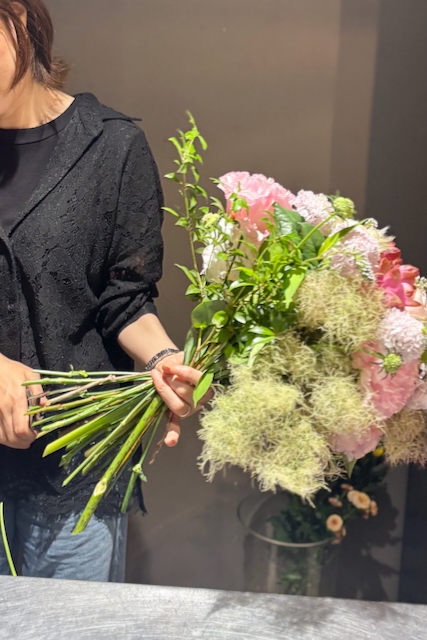 花束のお手入れ